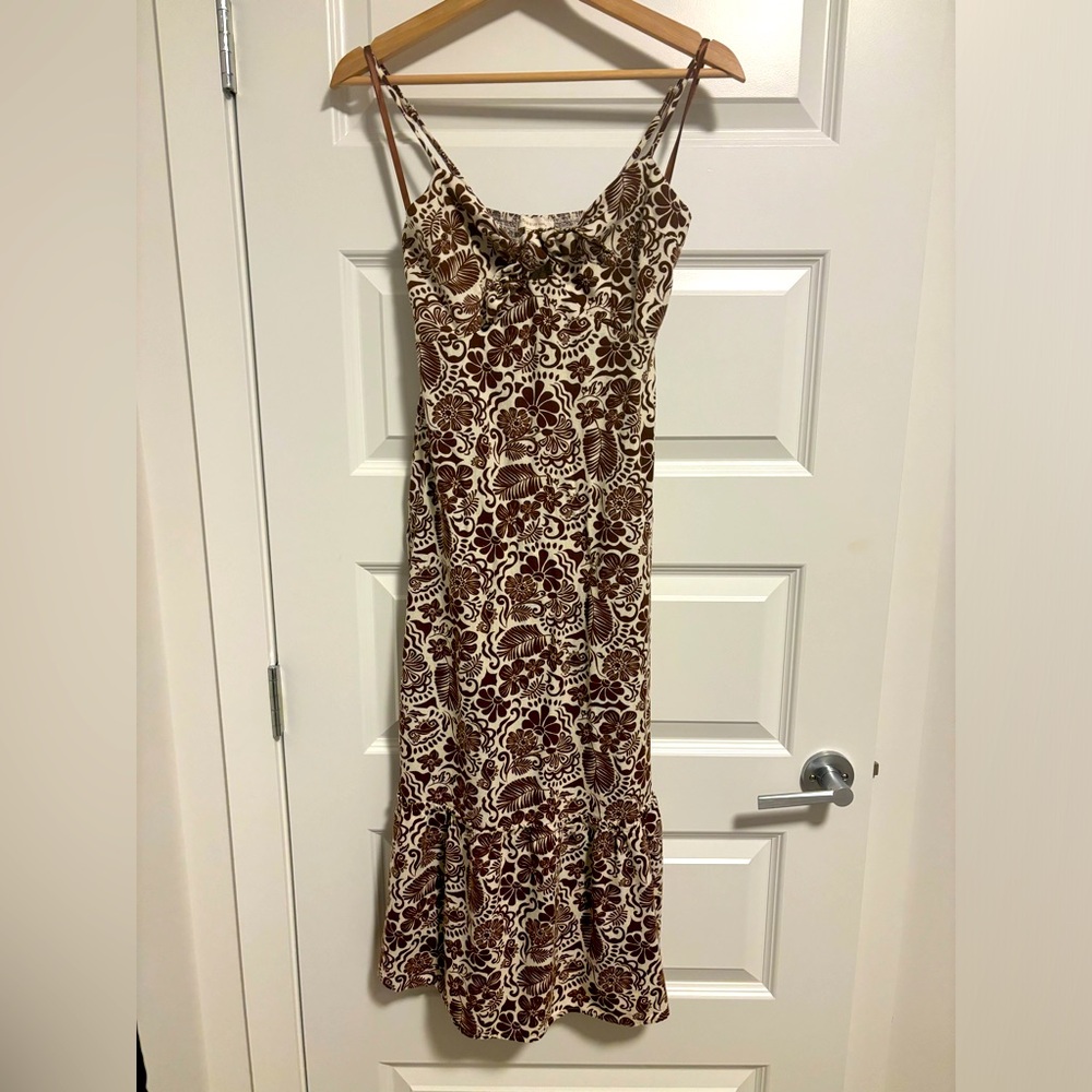 Long floral dress